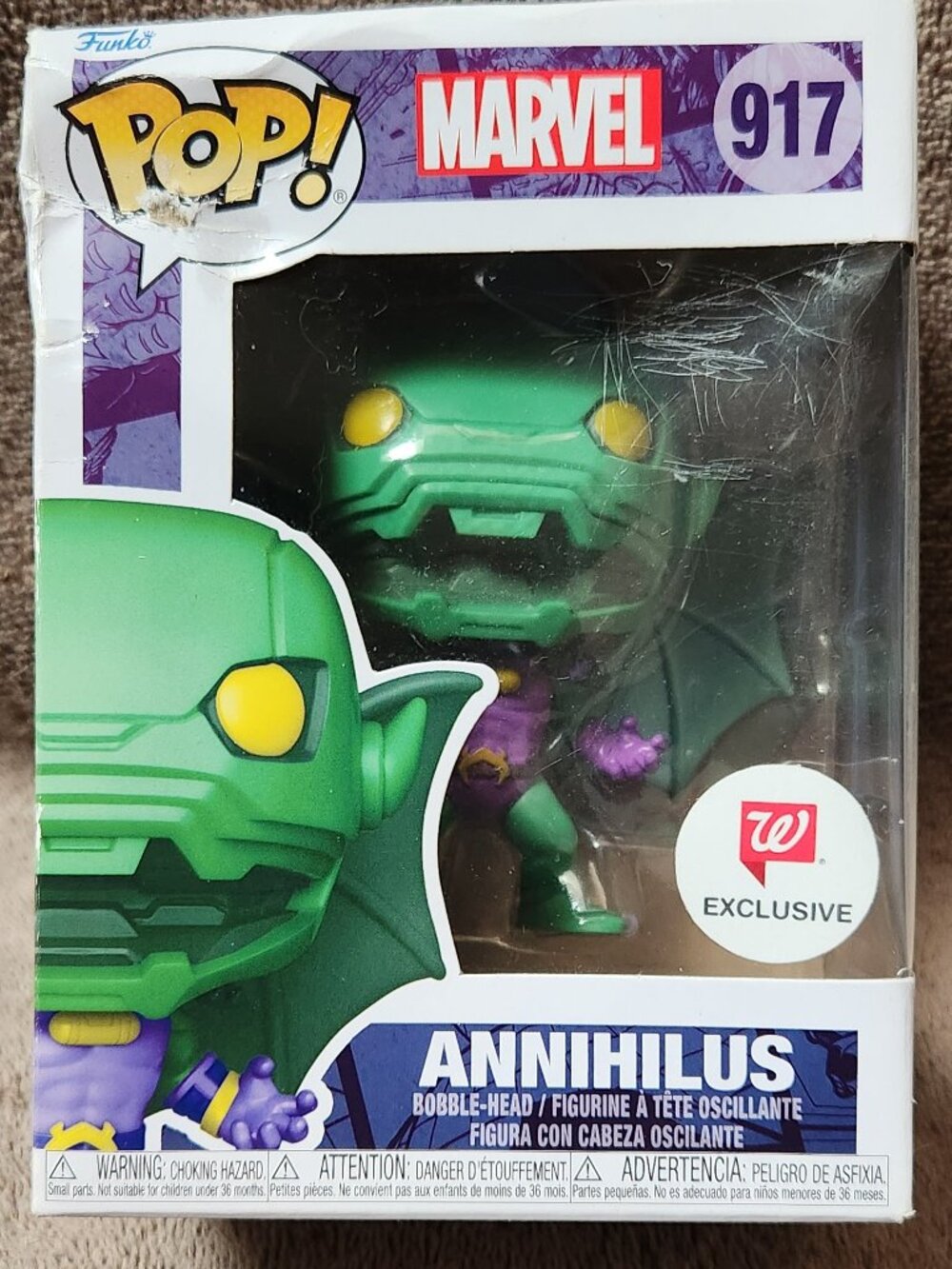 FUNKO POP!  Marvel ANNIHILUS #917 - NEW NIB